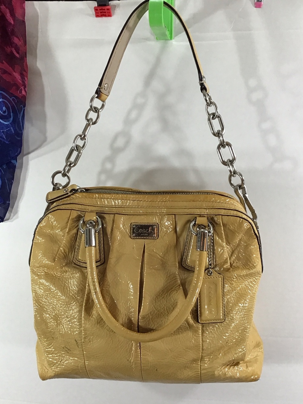 Coach project bag Kristen 16016 retired patent leather fair condition